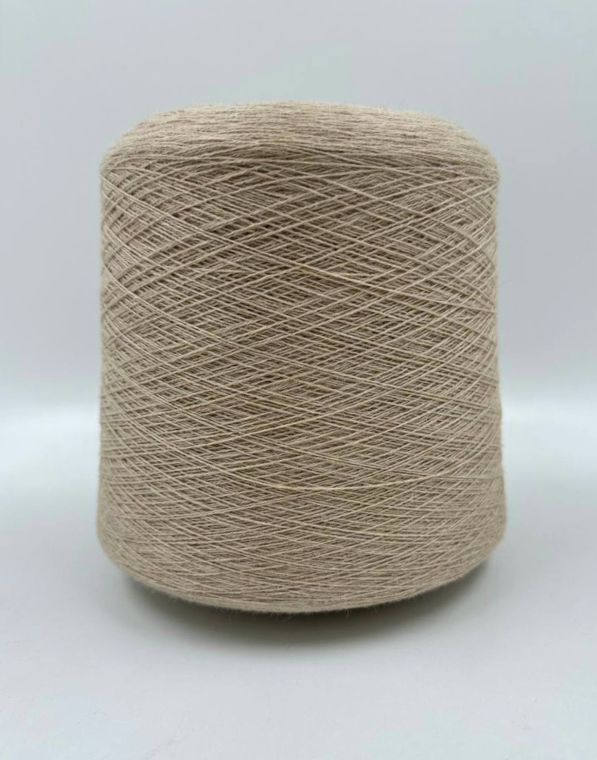 Пряжа  Green Silk, New Mill, кашемир, шелк, цвет светло-бежевый